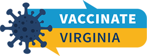 Vaccinate Virginia 標誌